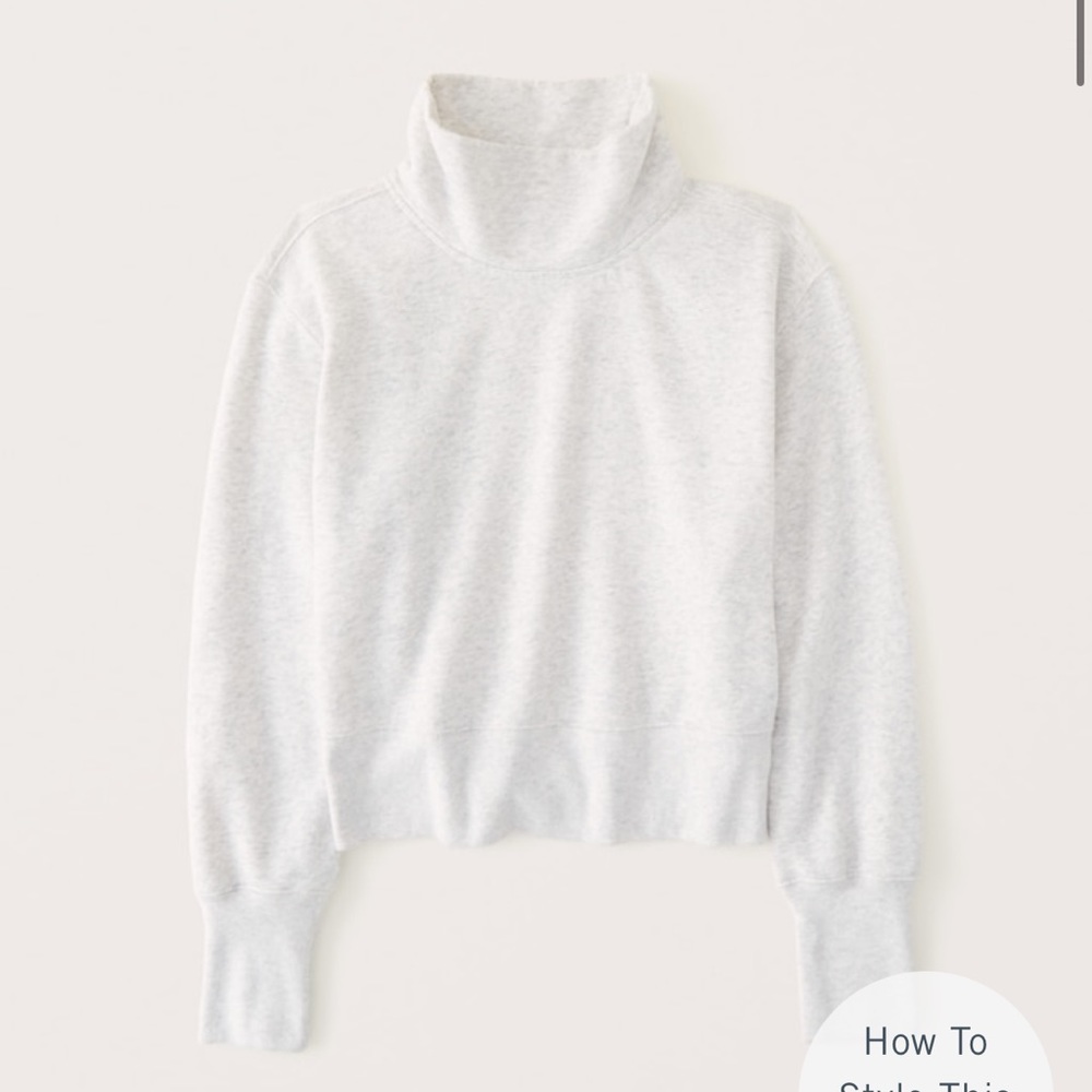 A&F Wedge Turtleneck Sweatshirt